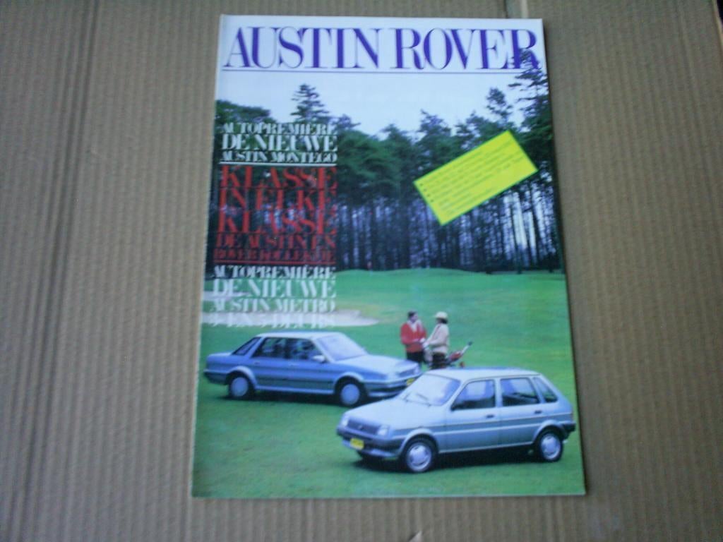 Austin Rover o.a. Montego / Mini / Metro / Maestro / Rover, Verzenden, Zo goed als nieuw, Overige merken