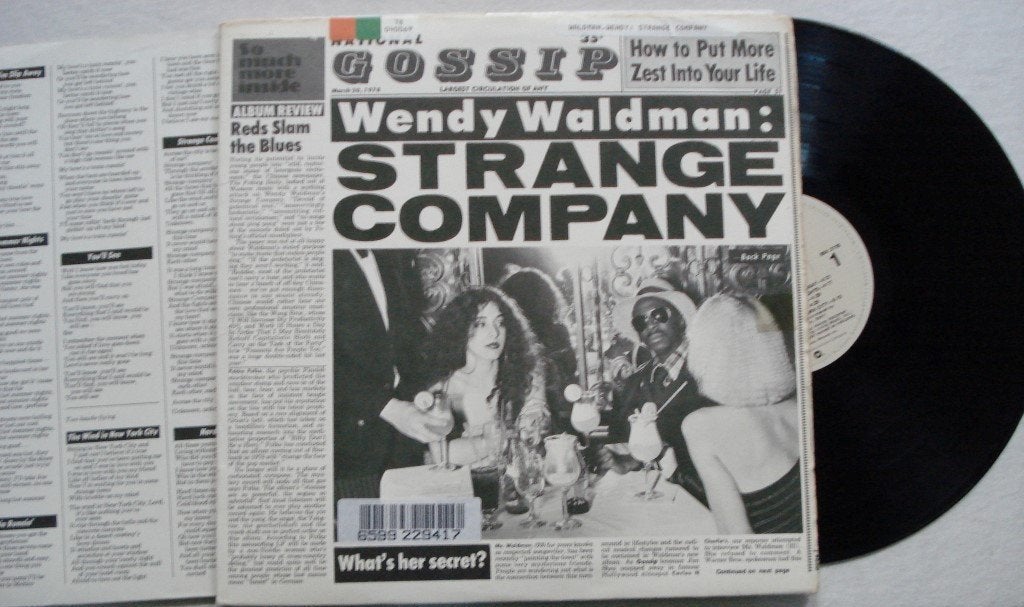 Wendy Waldman - Strange company, Gebruikt, Overige genres, Inclusief binnenhoes, Ophalen of Verzenden