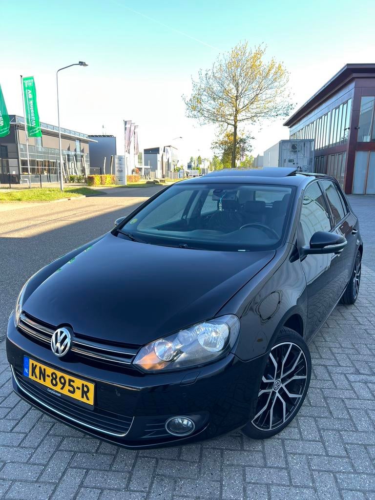 Volkswagen Golf Highline 1.4 TSI 90KW 2010 Zwart, Stof, Zwart, 4 cilinders, Handgeschakeld