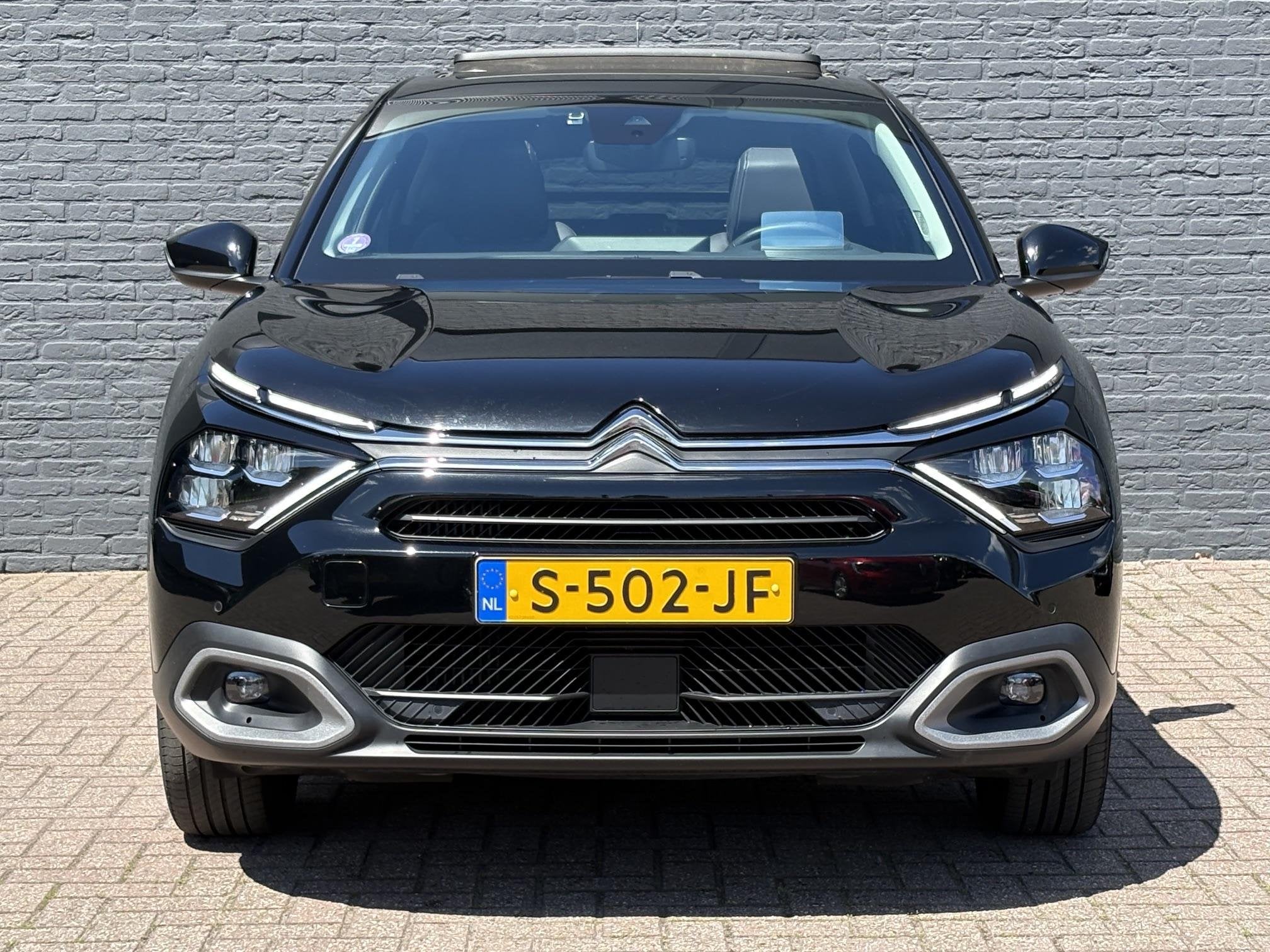 Citroen C4 1.2 Puretech Shine Pack Business AUTOMAAT | 1e Ei, Auto's, Gebruikt, 1199 cc, Zwart, Automatische klimaatregeling