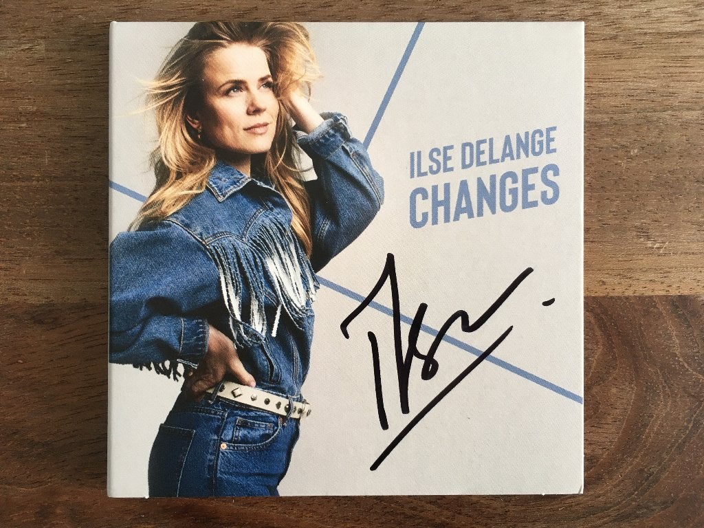 Cd Ilse DeLange De Lange Changes GESIGNEERD + Kaart NIEUW, Ophalen of Verzenden, Nieuw in verpakking, Pop, Digipak