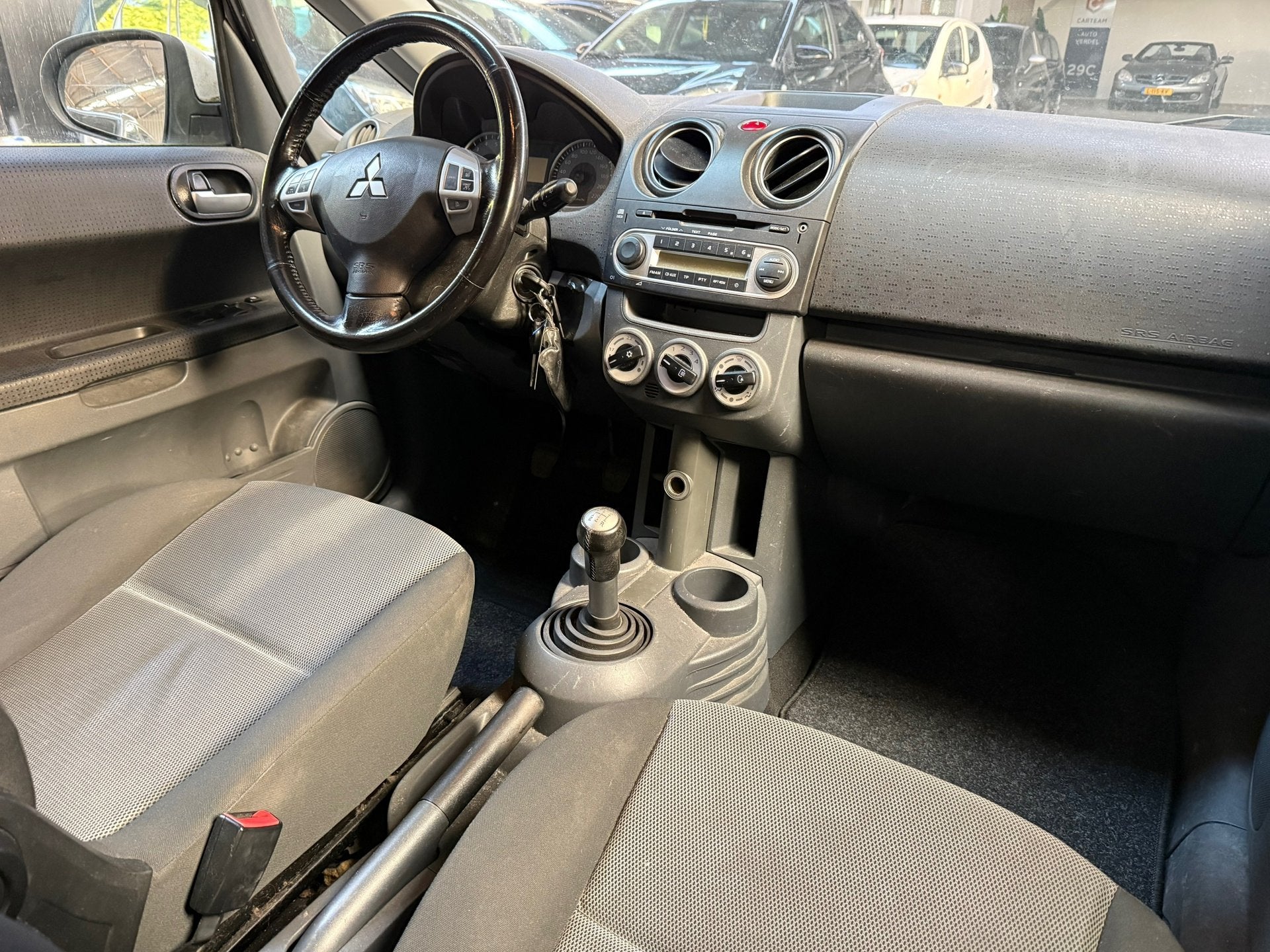 Mitsubishi Colt 1.3 Edition Two Airco, Trekhaak, LMV, Voorwielaandrijving, Euro 5, Gebruikt, 31 €/maand