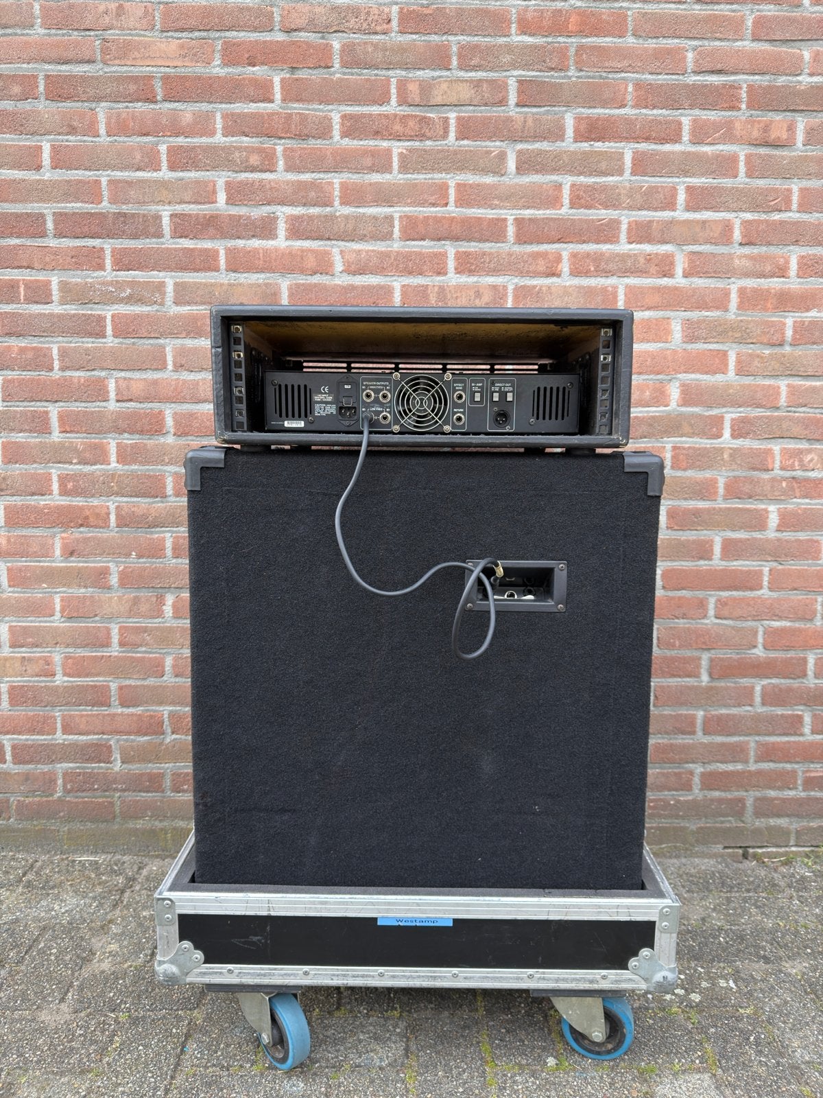 Hartke HA7000 Basversterker & 4.5XL 4x10” Cabinet, Ophalen, Gebruikt, Basgitaar, 100 watt of meer