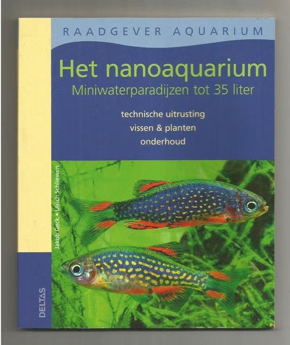 Het nanoaquarium - Jakob Geck en Ulrich Schliewen, Ophalen of Verzenden, Nieuw, Vissen