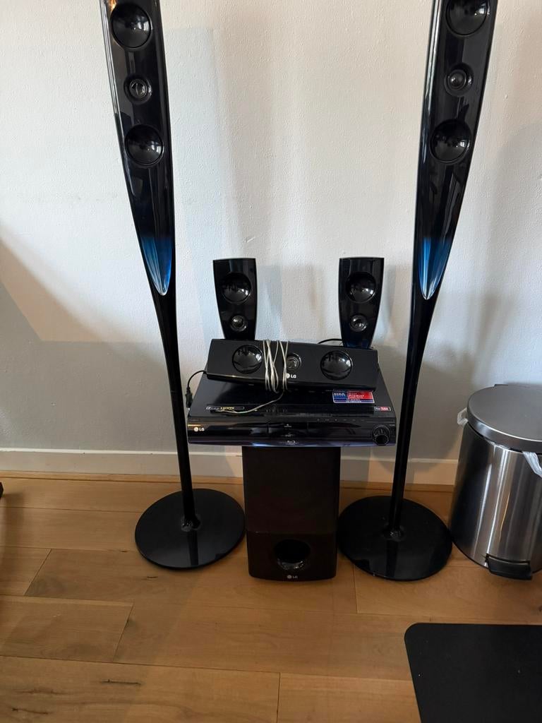 Home Cinema surround set, Blu-ray-speler, 70 watt of meer, Zo goed als nieuw, 5.1-systeem