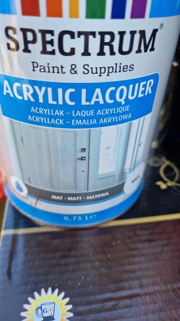 Acrylverf, Ophalen, Nieuw, Wit