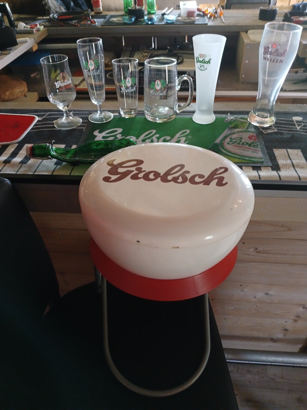 Grolsch mancave, Verzamelen, Ophalen of Verzenden, Gebruikt