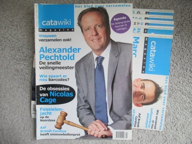 Catawiki Magazine - Set van 6 nrs Editie 2 t/m 7 (2014-2015), Ophalen of Verzenden, Zo goed als nieuw, Overige typen