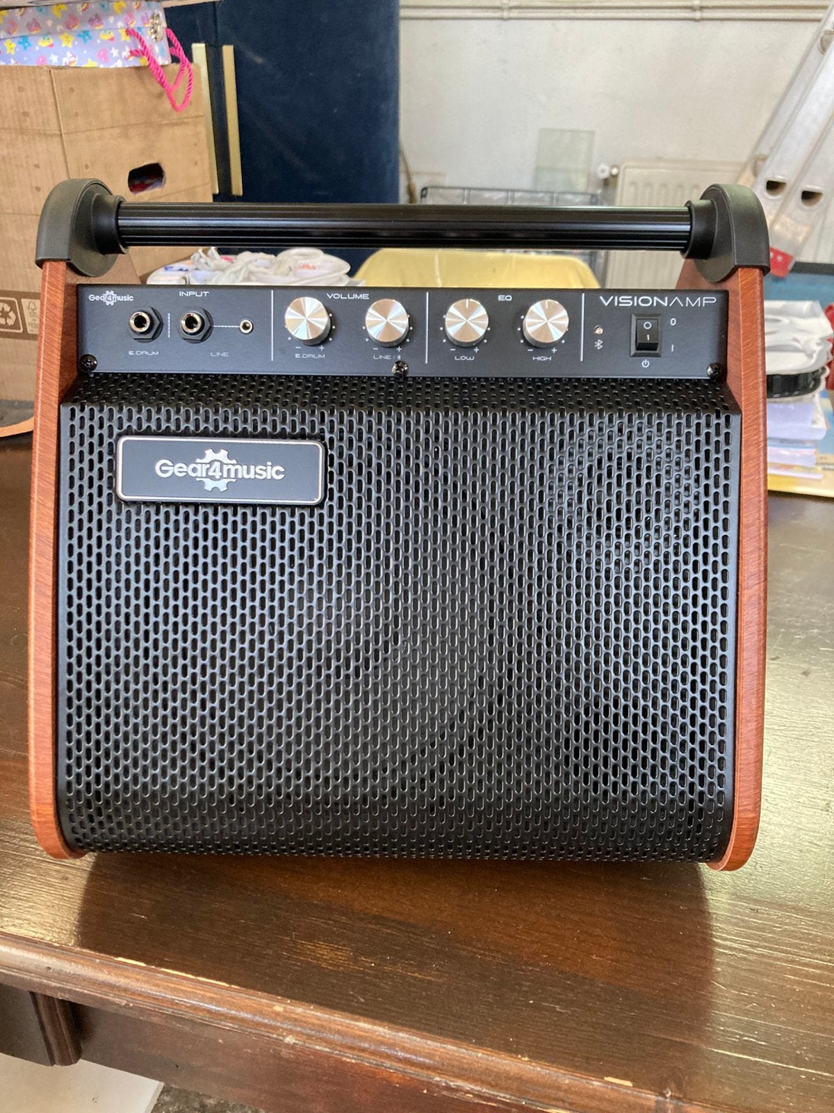 TE KOOP - drum/keyboardversterker, Ophalen, Zo goed als nieuw, Minder dan 50 watt