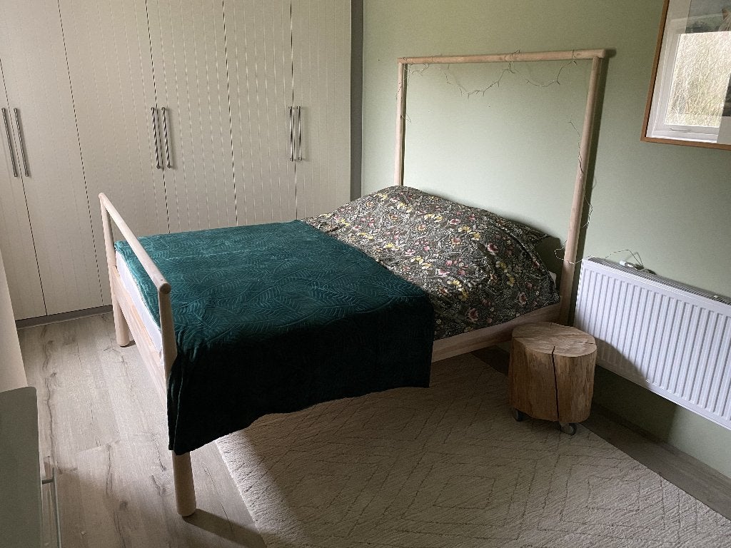 Bed Gjora 160x200, Ophalen, Gebruikt, Tweepersoons, 200 cm
