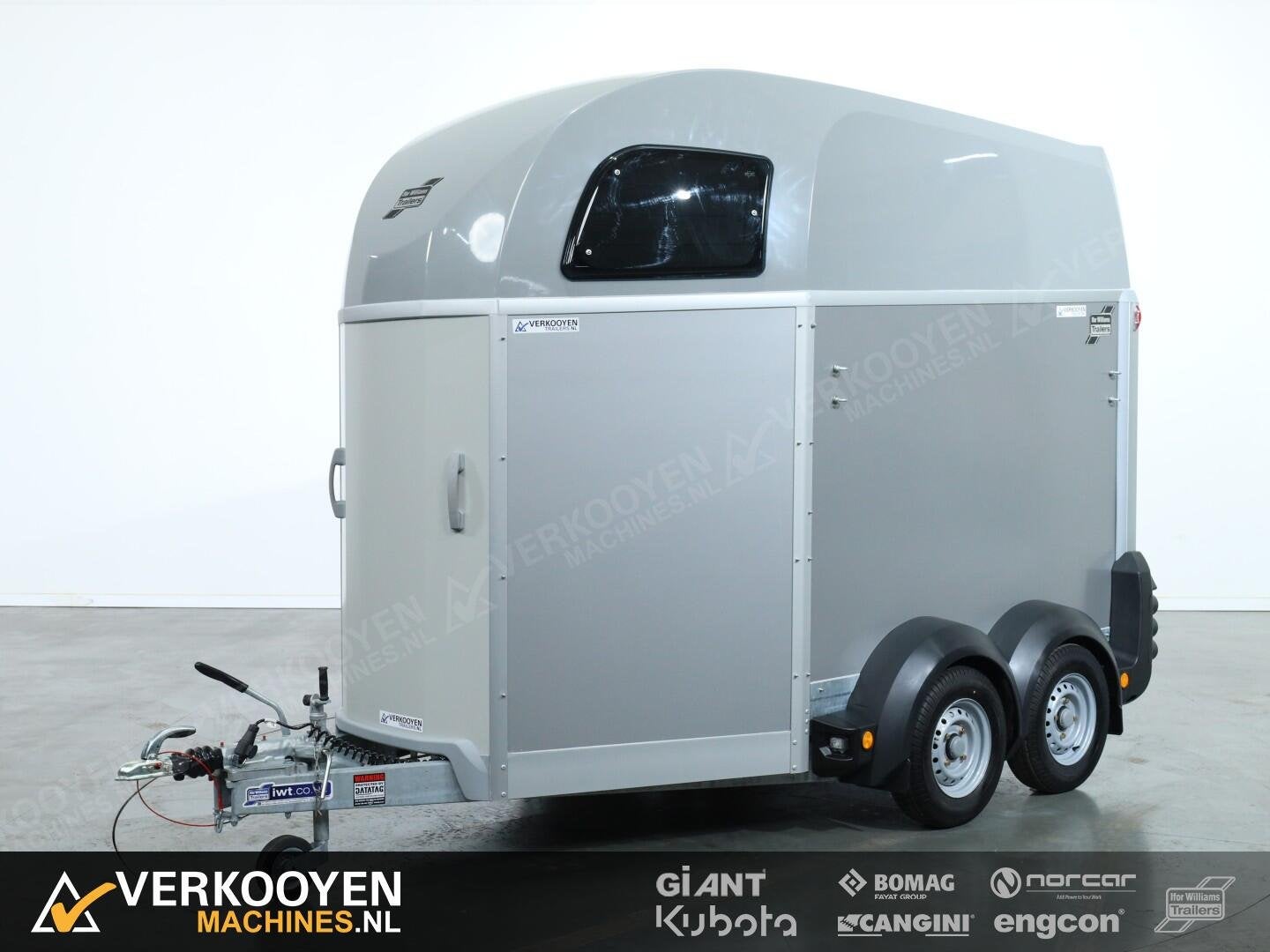 2025 Ifor Williams HBEco 506 Paardentrailer 2-paards (zilver, Dieren en Toebehoren, Nieuw, Overige typen