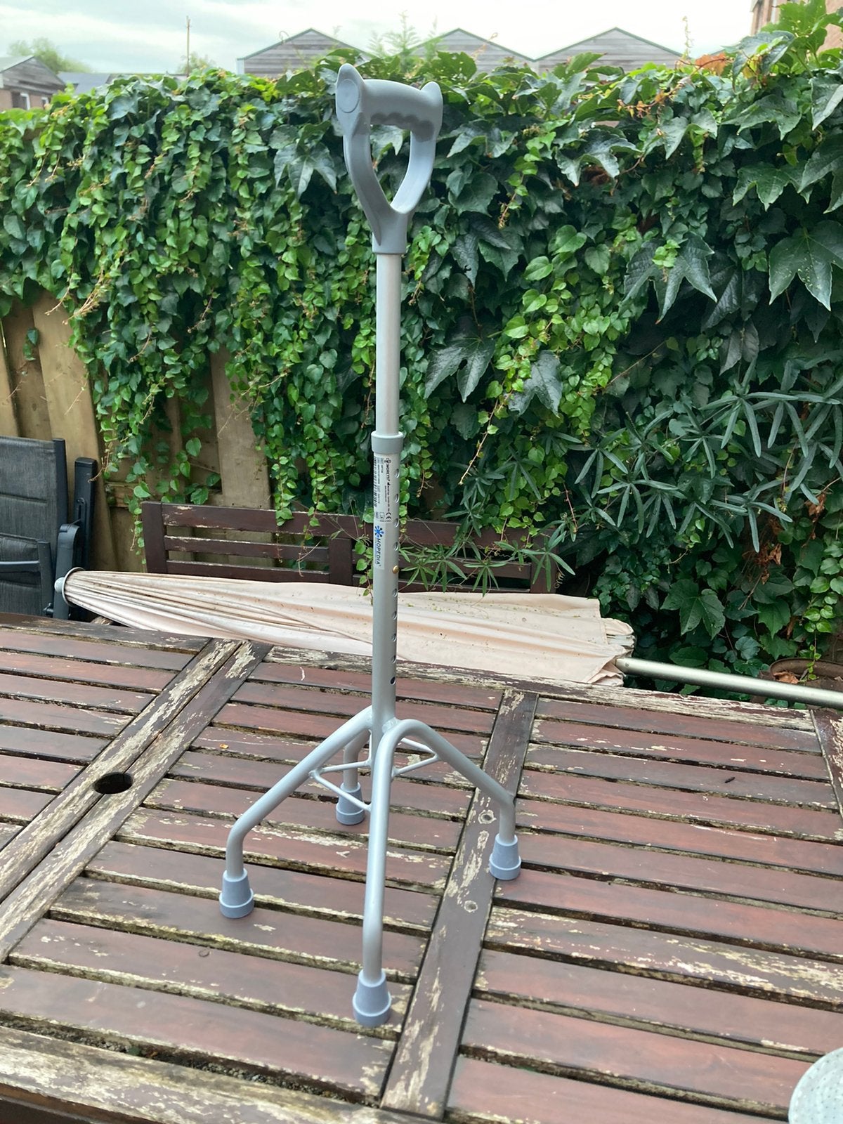 Wandelstok met 4 poten, Ophalen of Verzenden, Zo goed als nieuw