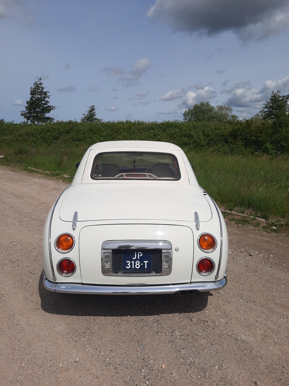 Nissan Figaro 1991 wit, foto 3
