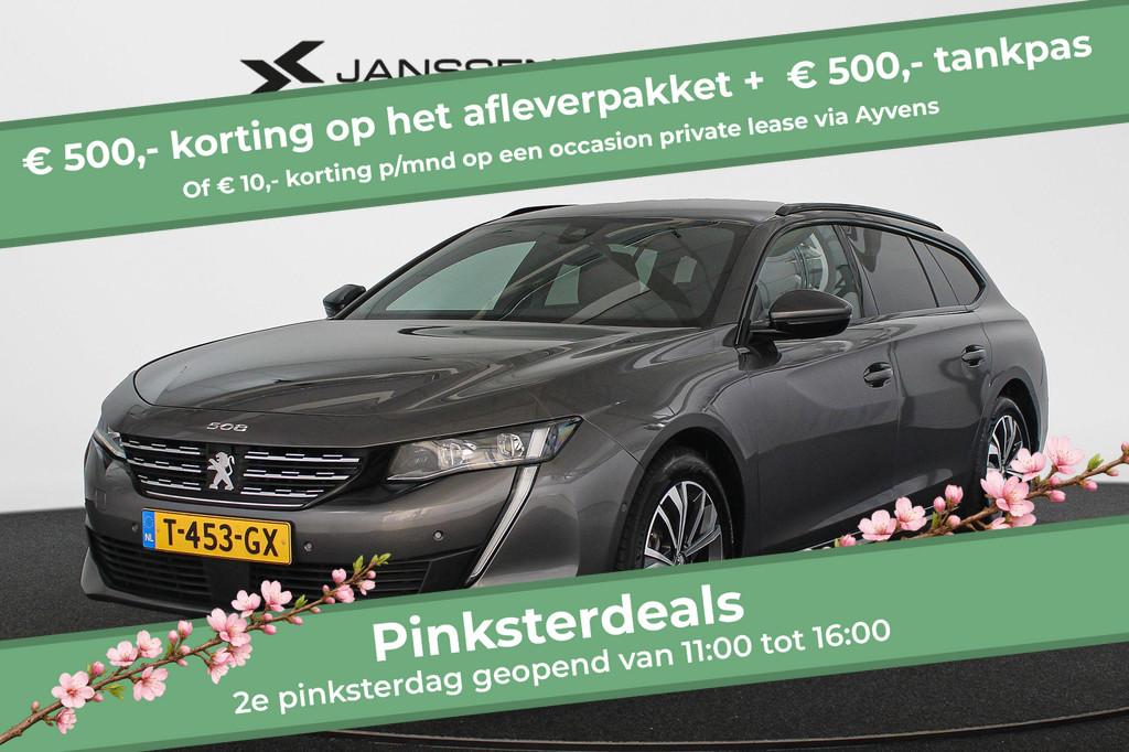 Peugeot 508 SW 1.2 PureTech Allure Pack Business Keyless App, Auto's, Peugeot, 745 kg, Gebruikt, 1199 cc, Leder en Stof
