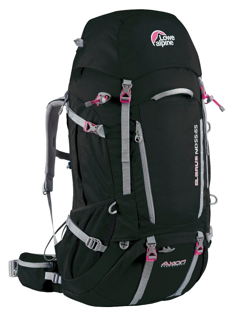 Lowe Alpine Elbrus 55:65L backpack incl. Osprey beschermhoes, Overige merken, 40 cm of meer, Gebruikt, Verzenden