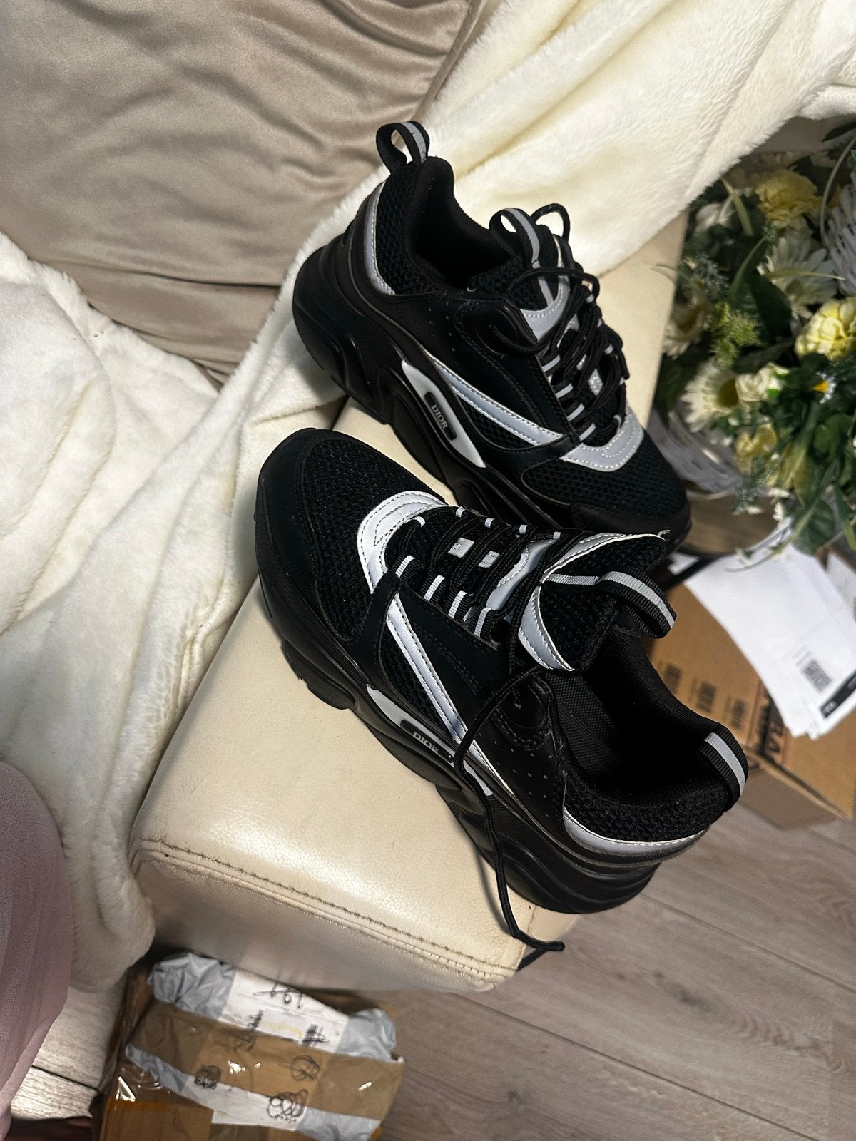 Dior schoenen maat 40, Zwart, Ophalen of Verzenden, Sneakers of Gympen, Zo goed als nieuw