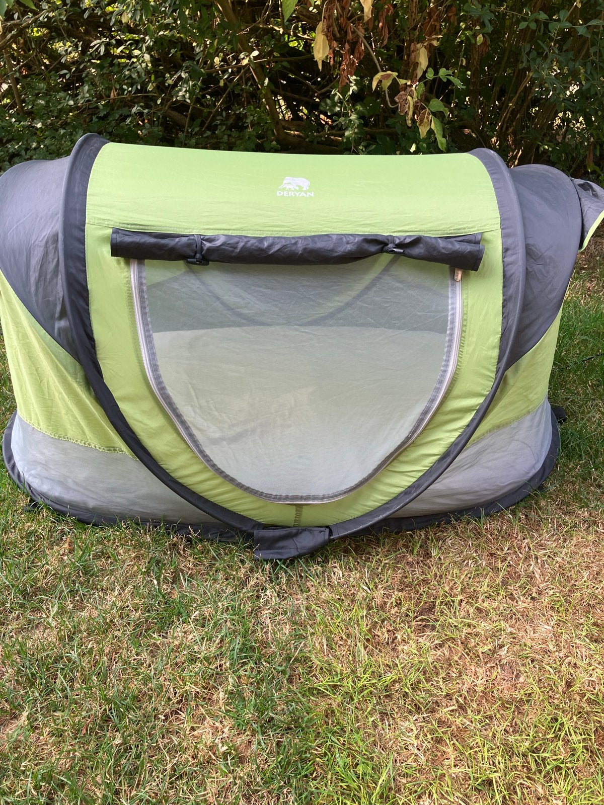Deryan baby Luxe Reisbedje/Tentje - Groen, Ophalen, Gebruikt, Tot en met 2