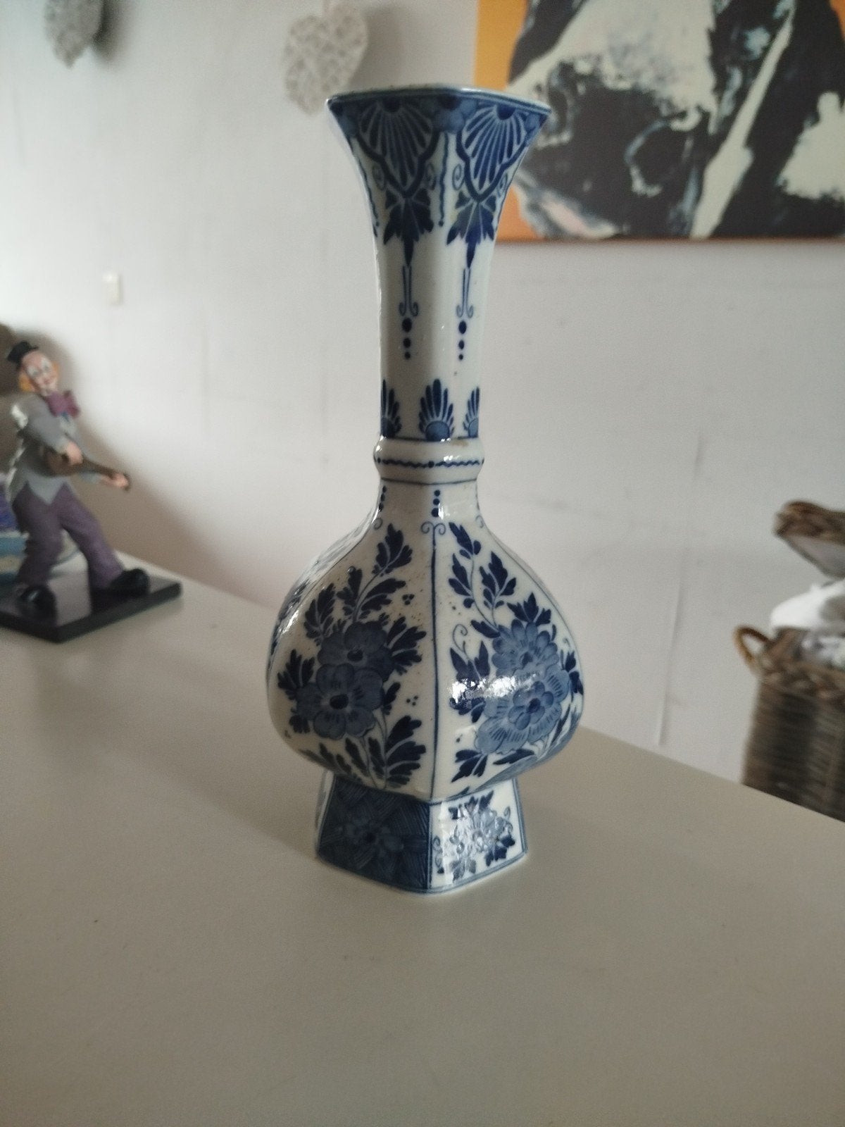 dellsblauw vaasje, Ophalen of Verzenden