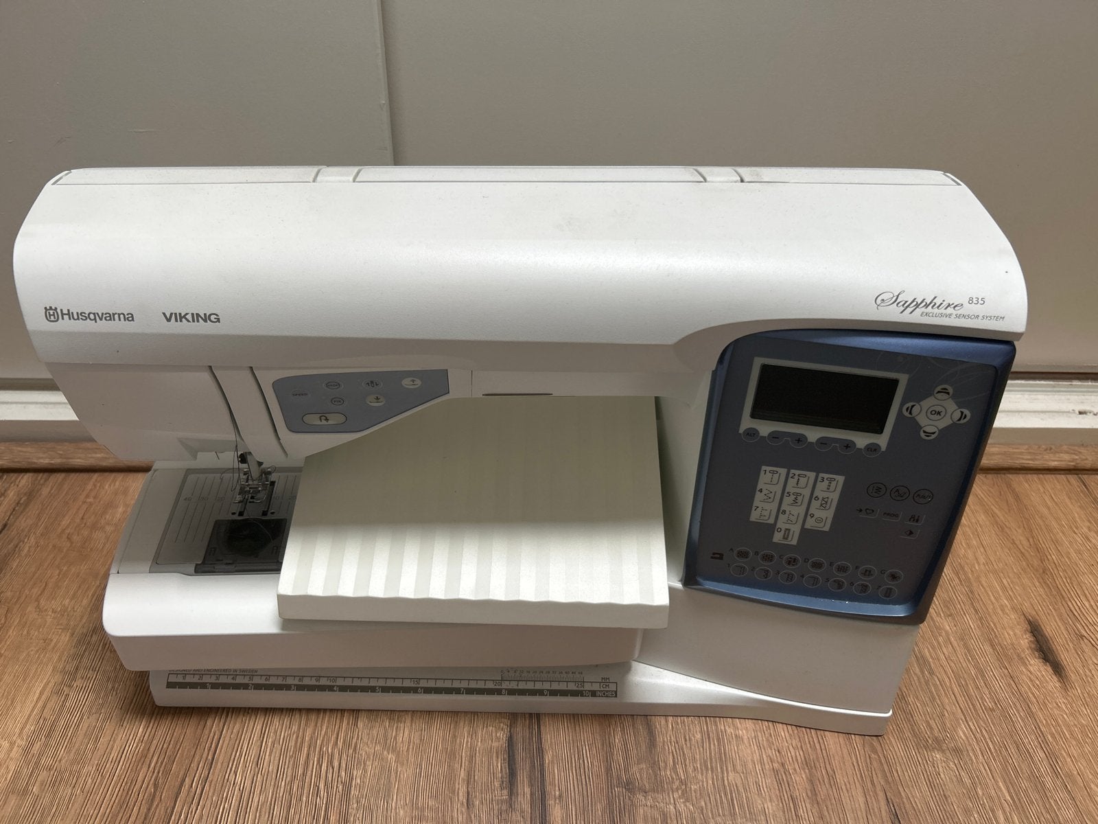 Husqvarna Viking Sapphire 835 Naaimachine, Ophalen, Gebruikt, Naaimachine, Husqvarna