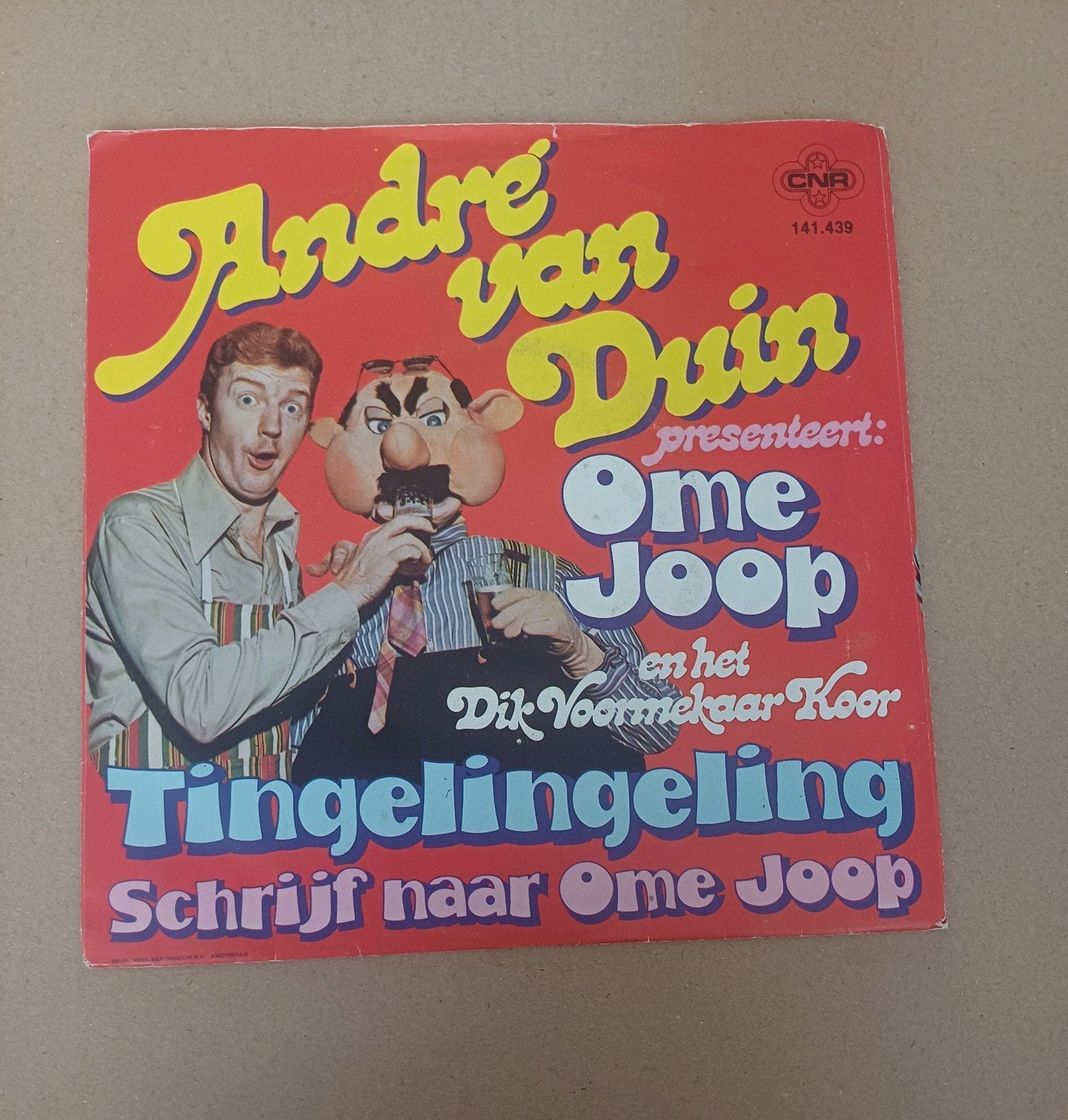 André Van Duin Presenteert Ome Joop - Tingelingeling, Gebruikt, 7 inch, Single, Ophalen of Verzenden