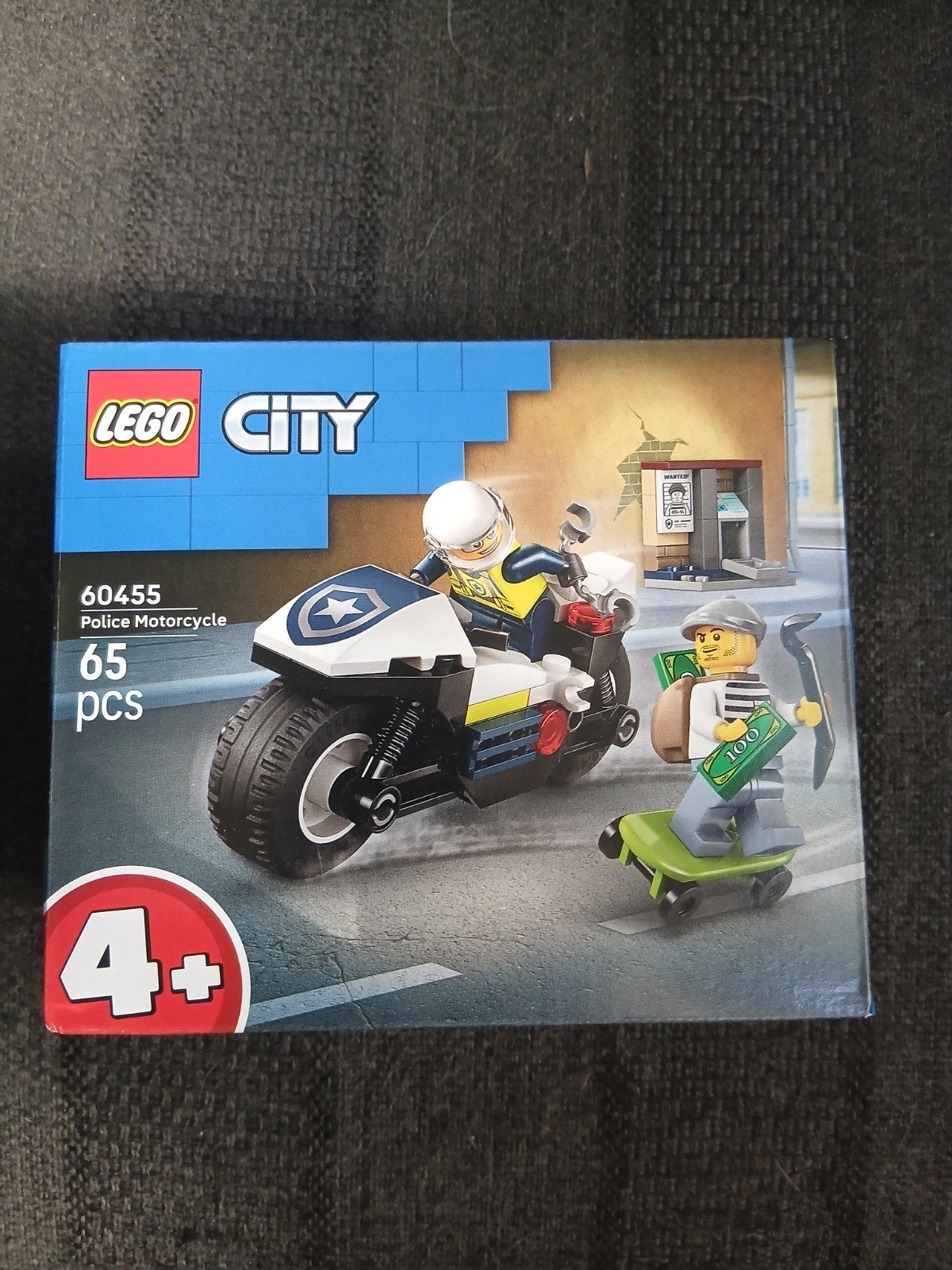 LEGO City Politie Motorfiets 60455 - Nieuw in doos, Ophalen of Verzenden, Nieuw, Overige merken