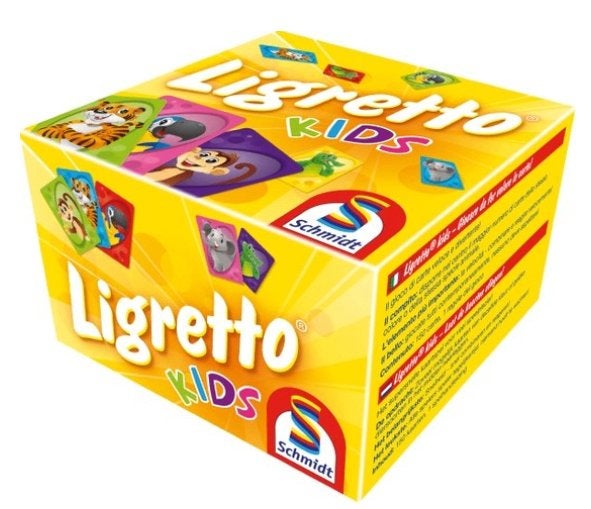 Ligretto Kids - geel - Kaartspel - 999 games, Ophalen of Verzenden