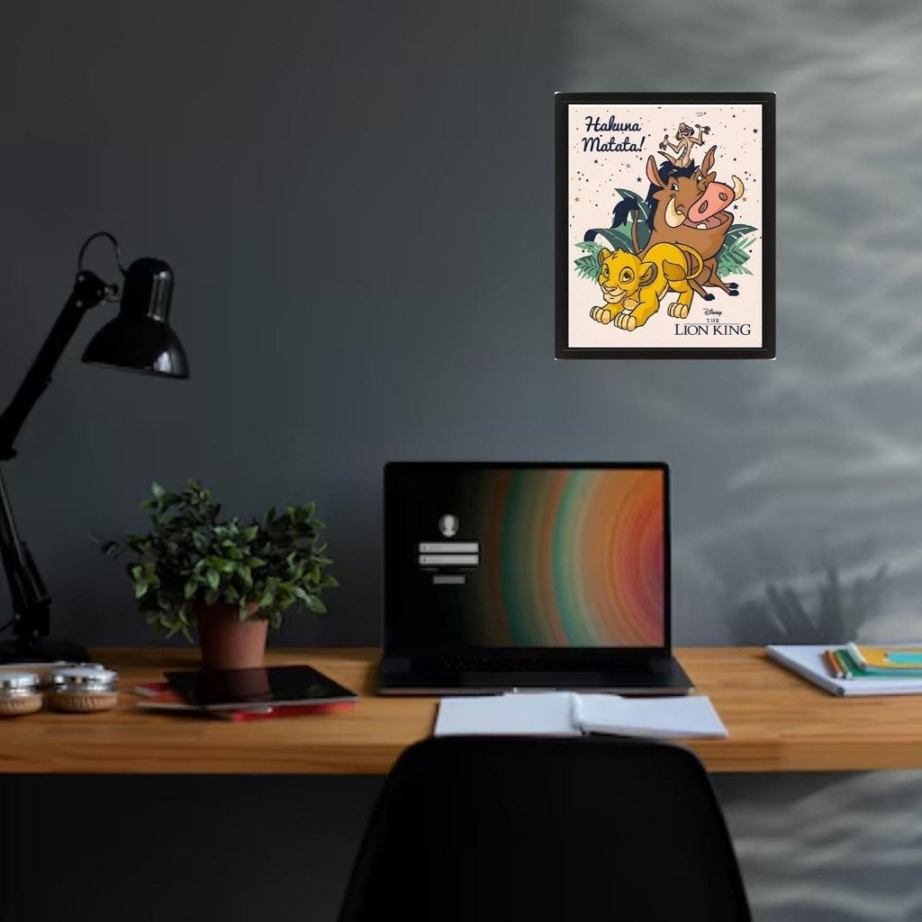 Partij 3D-wanddecoratie met afbeelding van de Lion king, NHP International, Leeuwenkoning of Jungle Boek, Nieuw, Ophalen of Verzenden