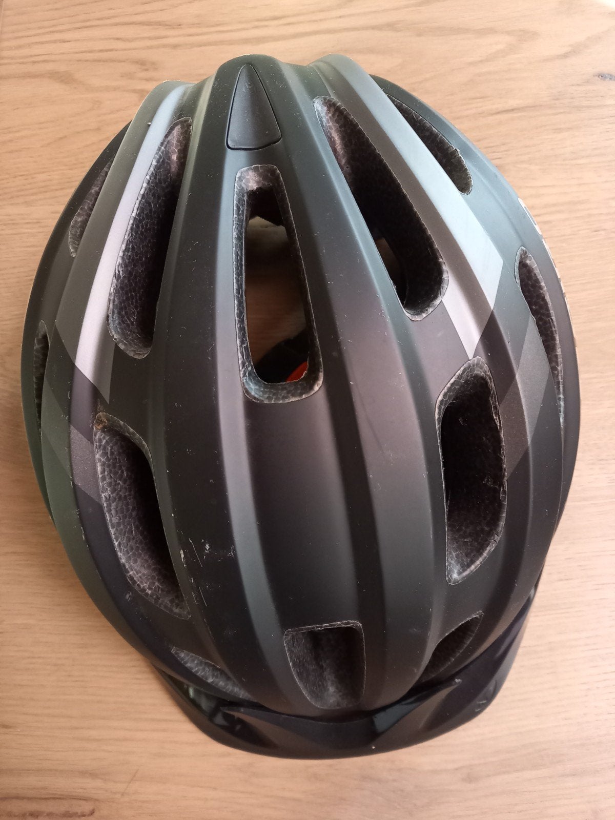 Giro fietshelm - Zwart/Grijs - Maat M, Ophalen of Verzenden, Zo goed als nieuw, Heer of Dame, Giro