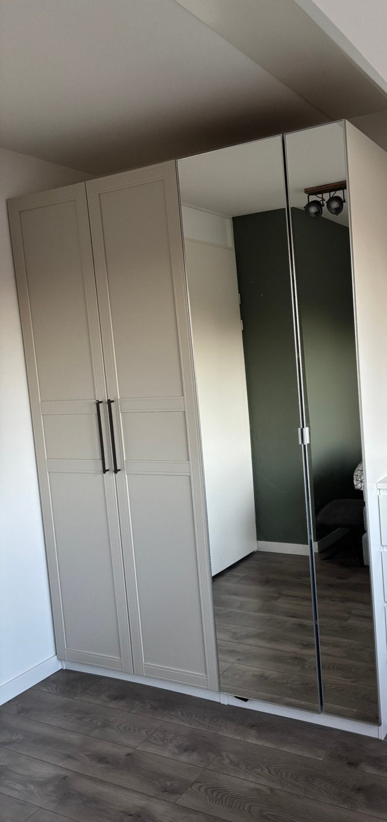 Pax kast beige, Ophalen, 200 cm of meer, 50 tot 100 cm, Zo goed als nieuw
