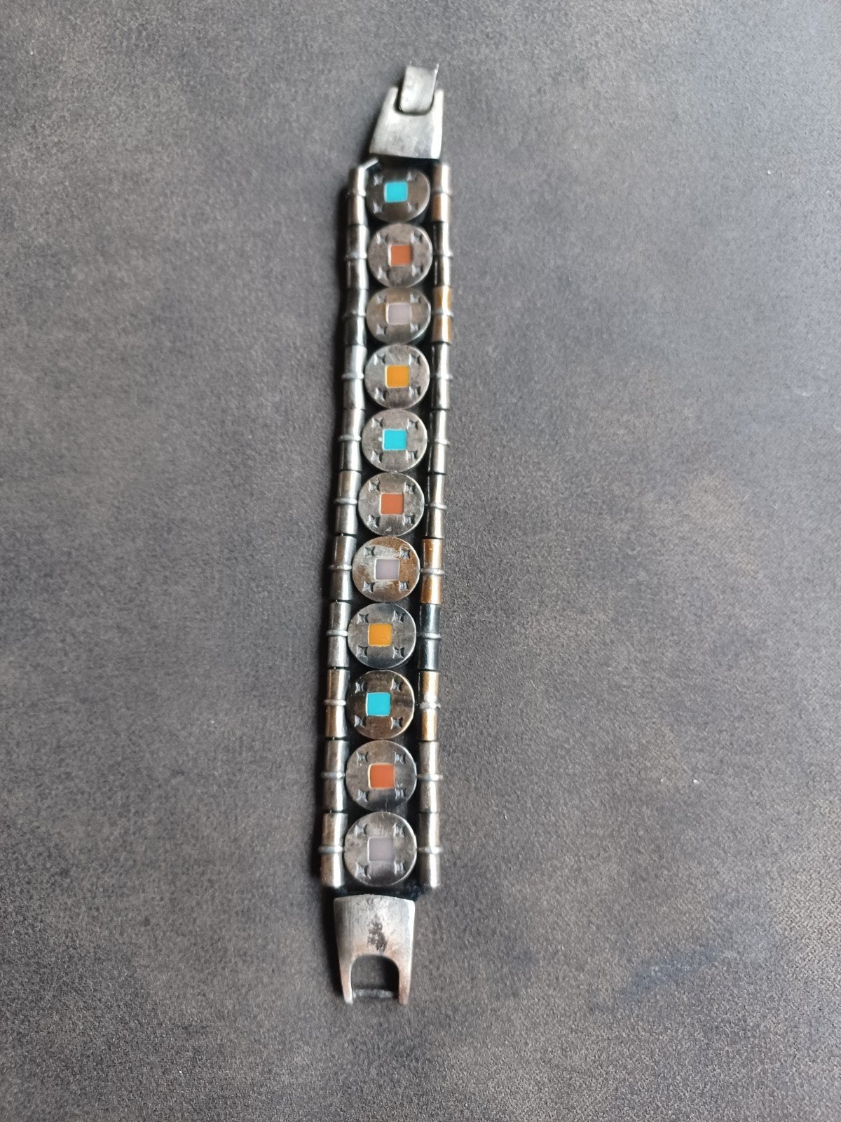 Brunotti armband - 18 cm, Verzenden, Gebruikt, Zilver, Overige materialen