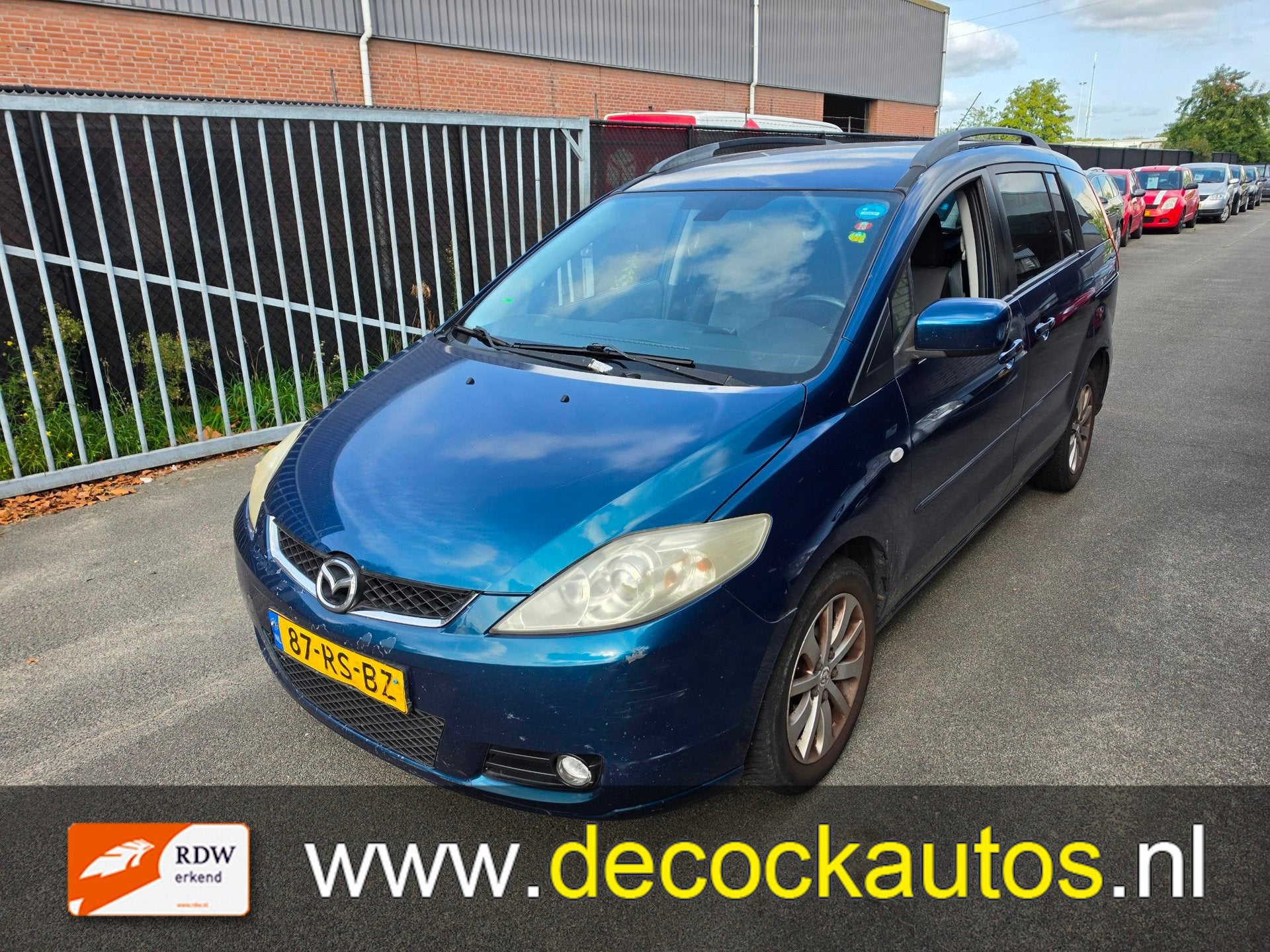 Mazda 5 1.8 Executive/KIJK FOTO`S/EXPORT, Auto's, Automatische klimaatregeling, Gebruikt, 1370 kg, 4 cilinders