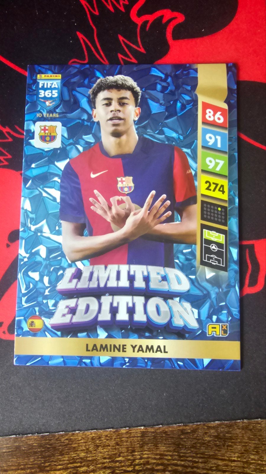 XXL Panini FIFA 365 Limited Edition kaarten, Ophalen of Verzenden, Zo goed als nieuw, Auto's