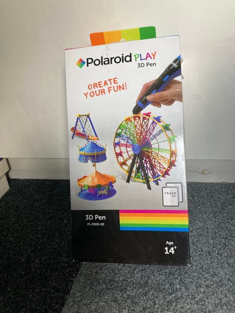 Polaroid PLAY 3D Pen - Creëer je eigen 3D-modellen!, Computers en Software, 3D Printers, Ophalen, Zo goed als nieuw, Filament