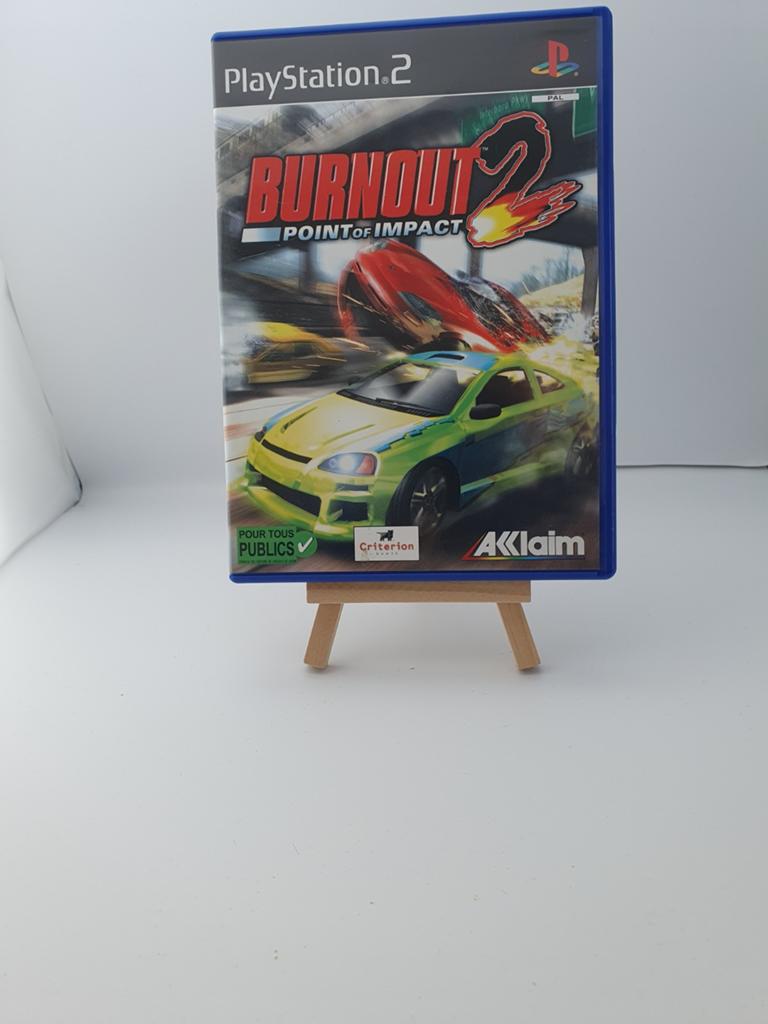 Burnout 2: Point of Impact - PlayStation 2 (PS2), Overige kleuren, Ophalen of Verzenden, Zonder controller, Acclaim Entertainment, Inc., One Acclaim Plaza, Glen Cove, NY 11542, USA