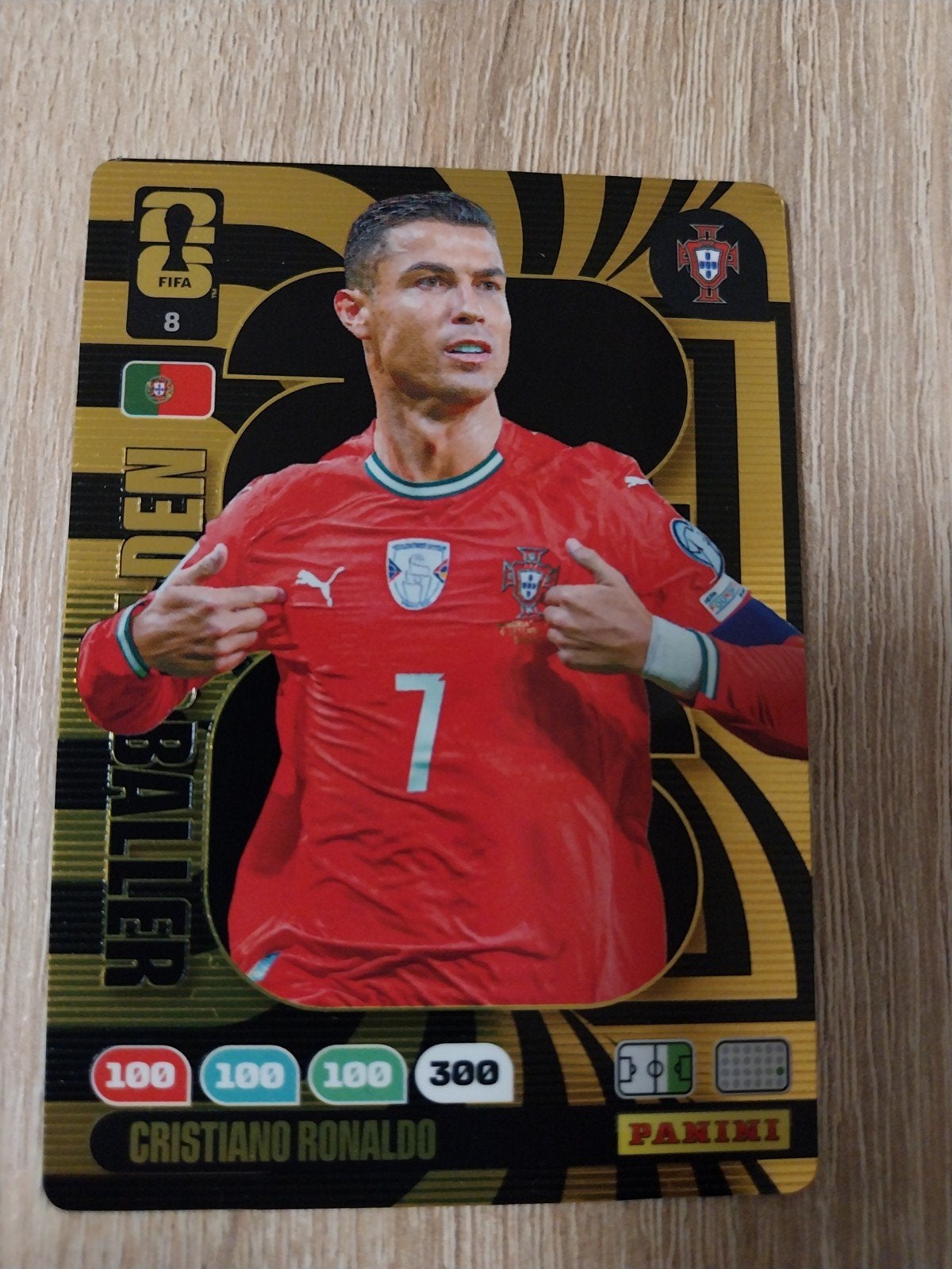 Cristiano Ronaldo Panini FIFA 365 Adrenalyn XL kaart, Ophalen of Verzenden