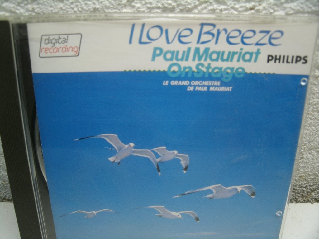 cd 62 i love breeze on stage paul mauriat, Ophalen of Verzenden, Zo goed als nieuw