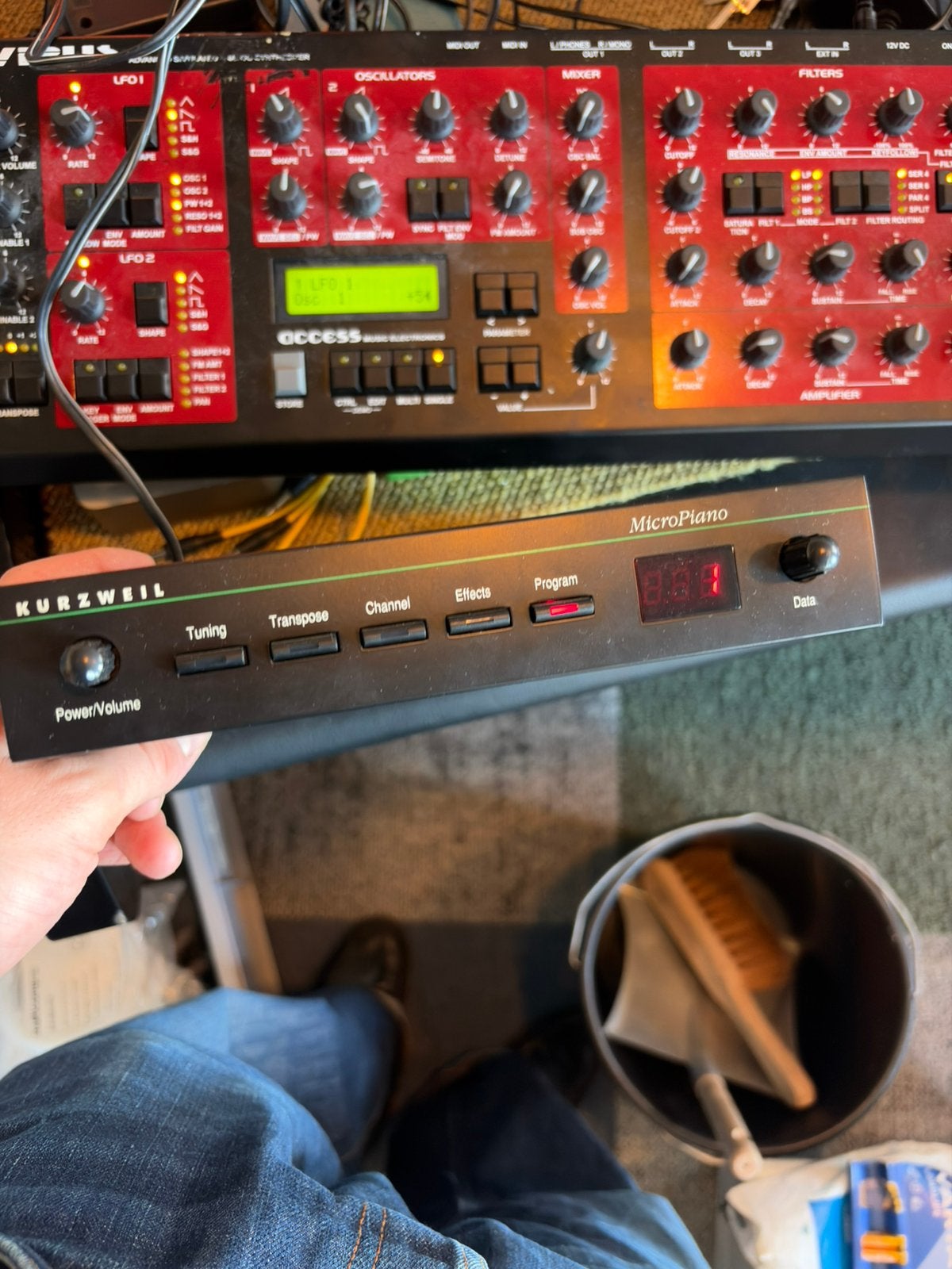 kurzweil micro piano, Ophalen, Zo goed als nieuw, 61 toetsen, Overige merken