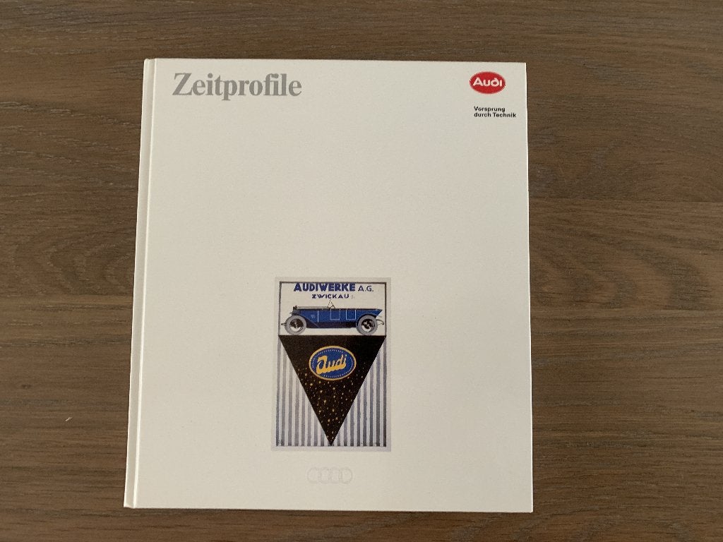 Audi Zeitprofile Boek - Geschiedenis van Audi, Boeken, Onbekend, Ophalen of Verzenden, Zo goed als nieuw, Audi