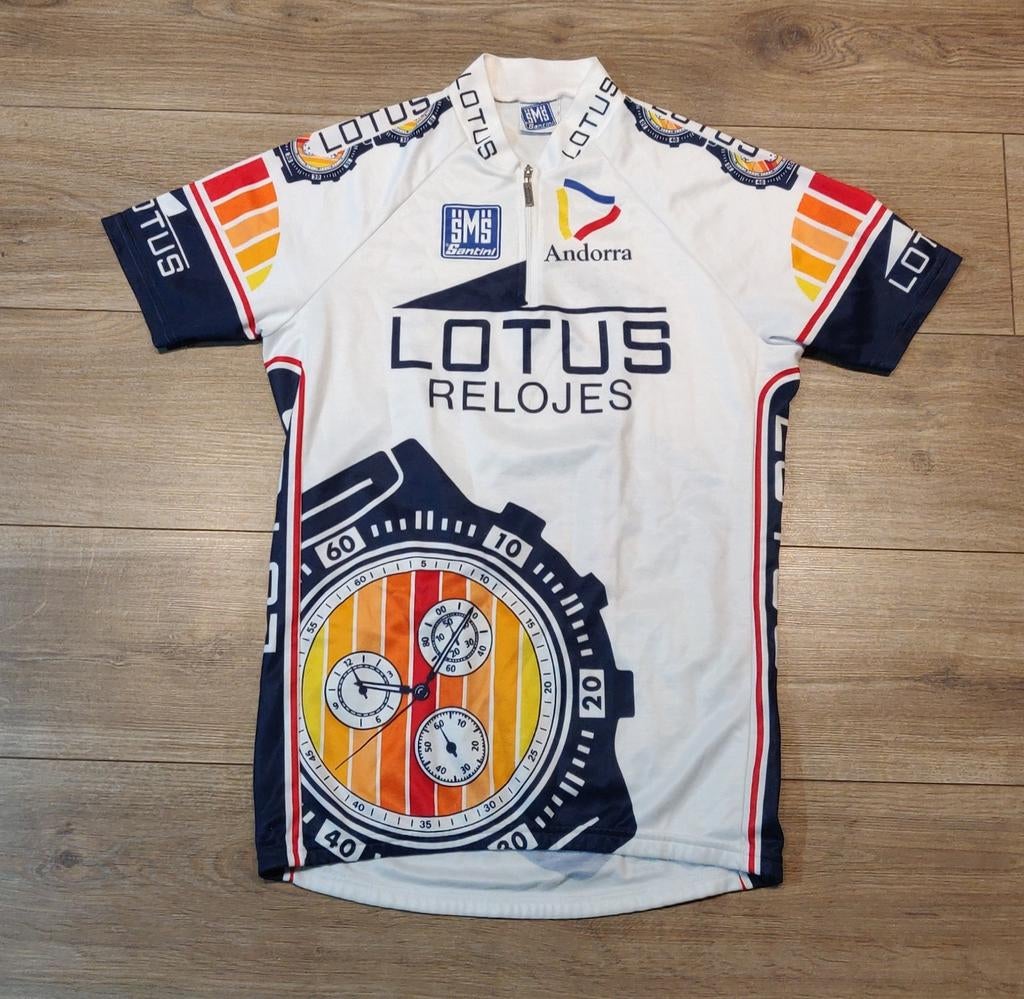 Wielershirt Lotus Vuelta Espana, Ophalen of Verzenden, Zo goed als nieuw, Kleding