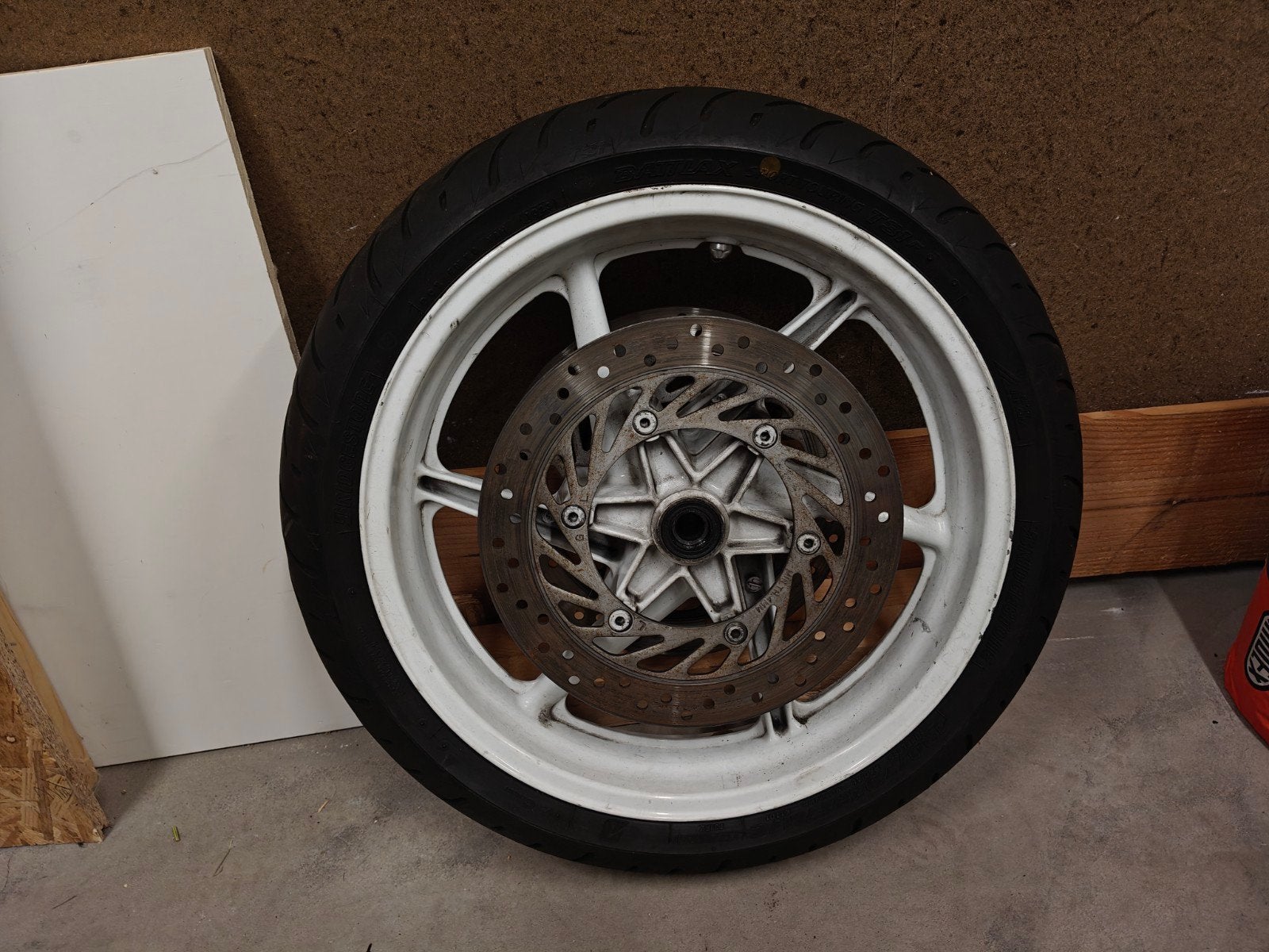 Honda VFR 750 F (RC36-1) Voorwiel met remschijven, Ophalen, Gebruikt