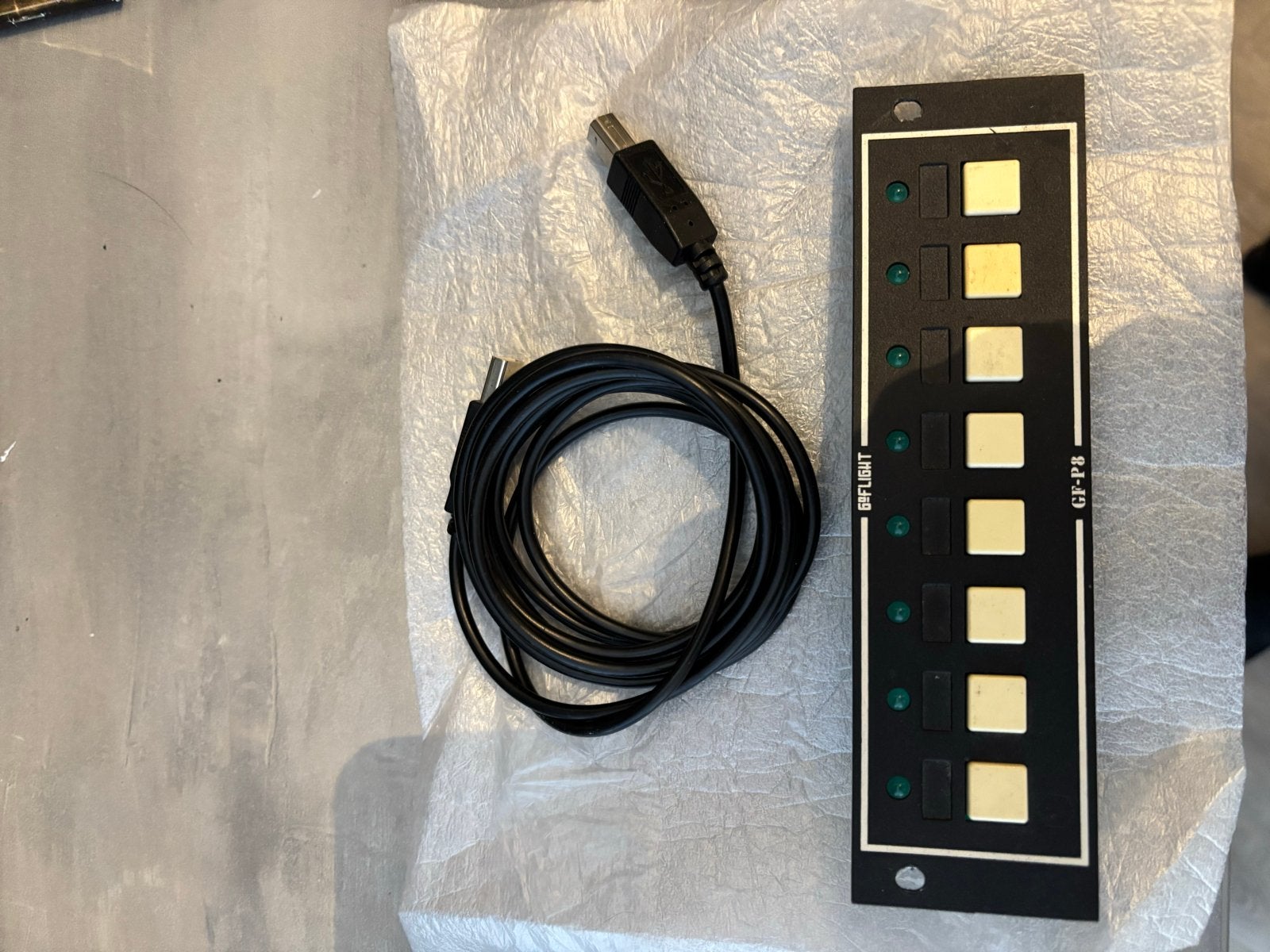 GoFlight GF-P8 Module voor Flight Simulator, Ophalen of Verzenden, Gebruikt
