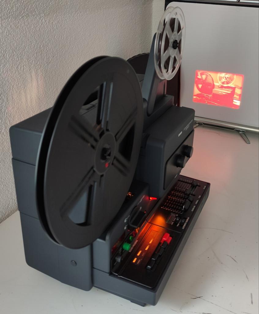 BAUER T525 DUO PLAY SUPER 8 FILMPROJECTOR in KOFFER, Ophalen of Verzenden, 8mm film