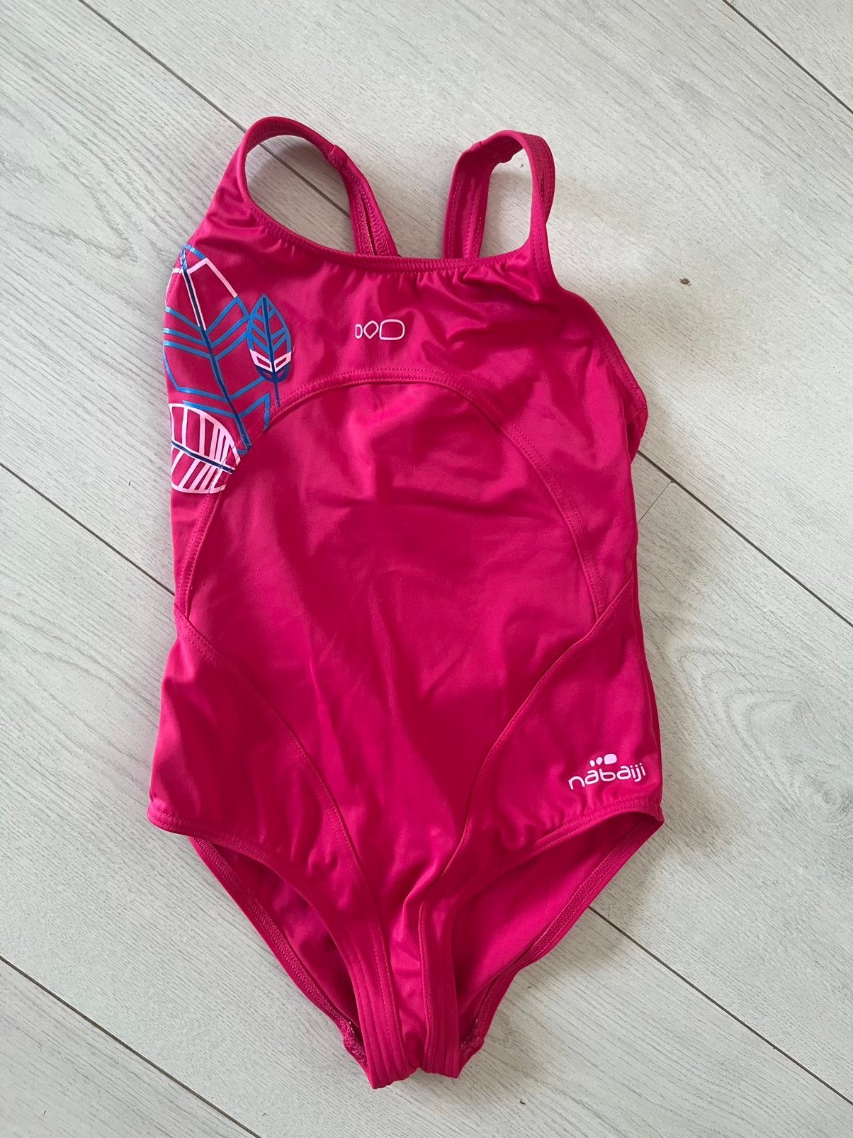 Badpak, merk: Nabaiji, Kinderen en Baby's, Kinderkleding | Kinder-zwemkleding, Meisje, Badpak, Ophalen of Verzenden, Zo goed als nieuw