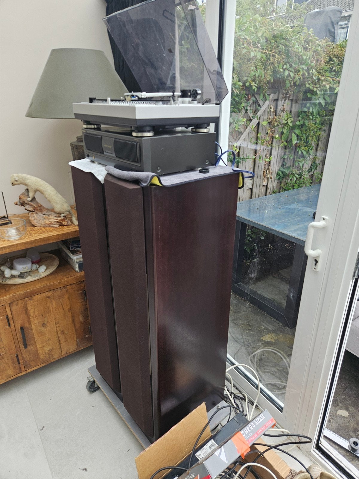 Technics SB-M1000 box luidspreker, Vloerstaande luidspreker, Gebruikt, Ophalen of Verzenden, 150 watt of meer
