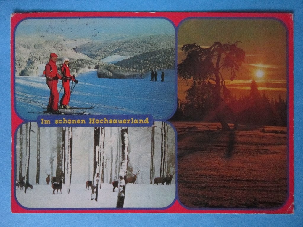 Ansichtkaart: Duitsland, Winterberg, Ophalen of Verzenden, 1980 tot heden, Gelopen, Duitsland