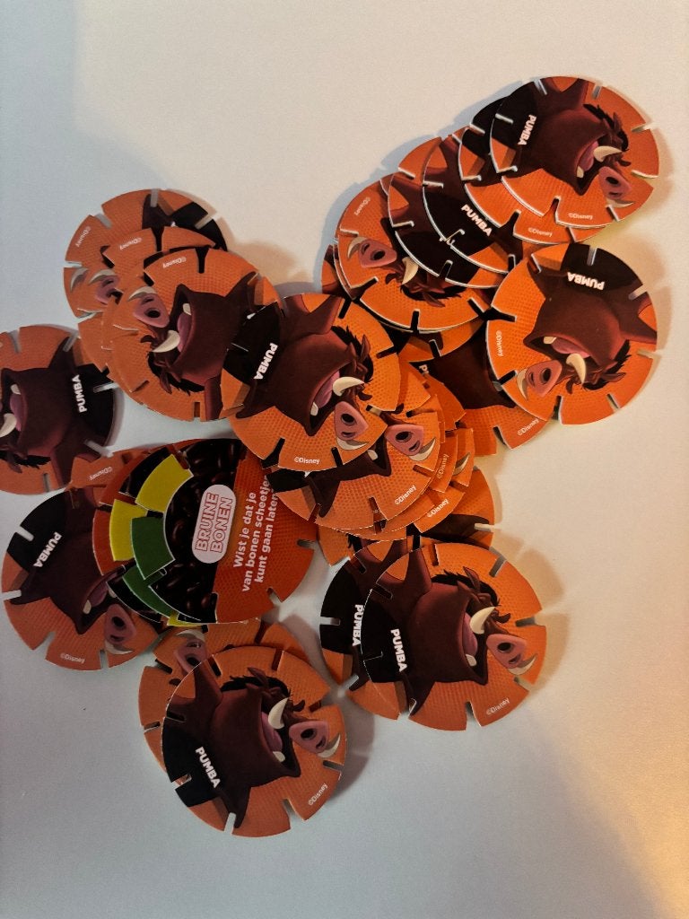 Disney Diskeyz Pumba AH (Meerdere stuks beschikbaar), Albert Heijn, Ophalen of Verzenden