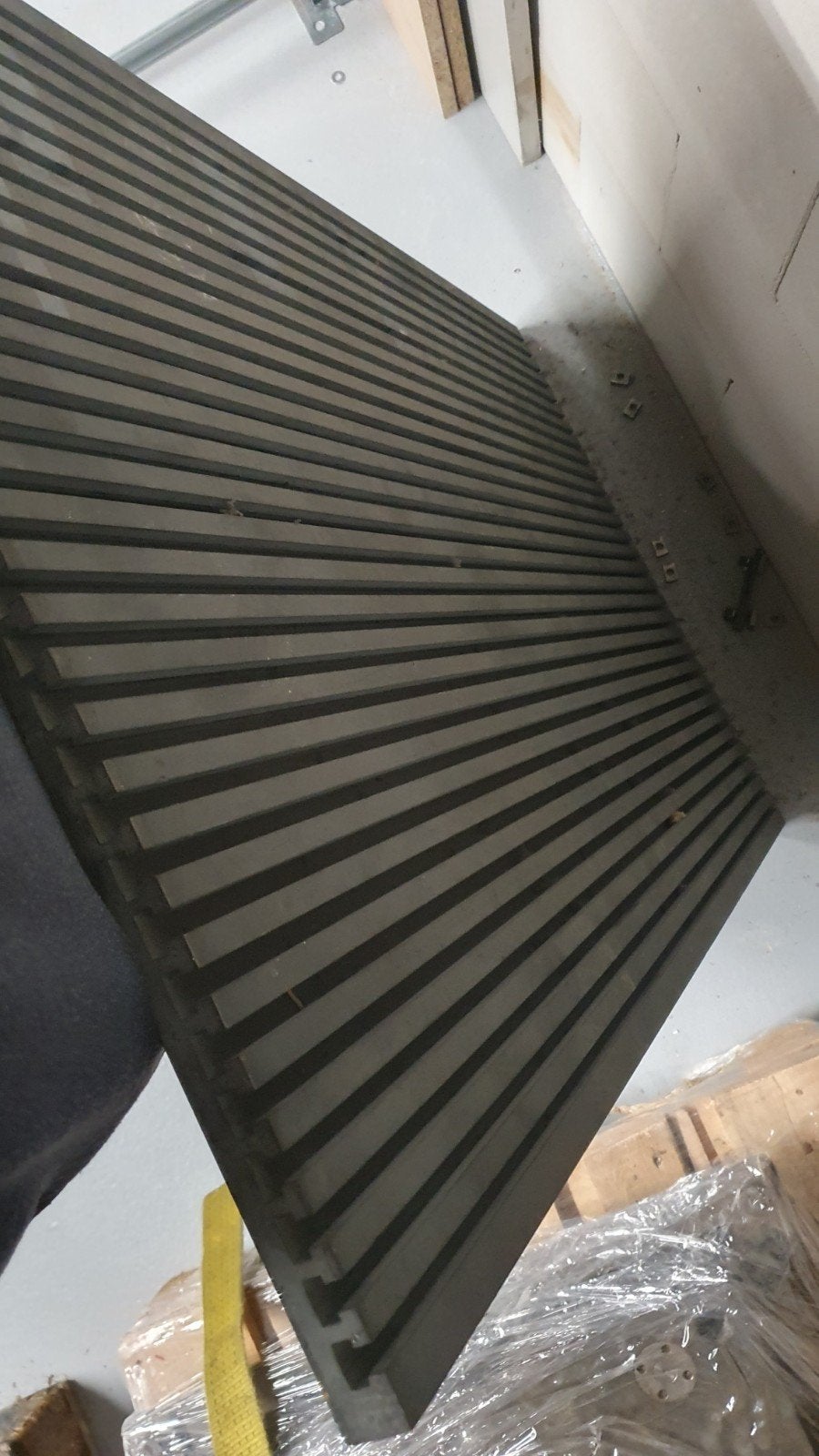 stalen machinebed [T gleuf], Ophalen, Gebruikt