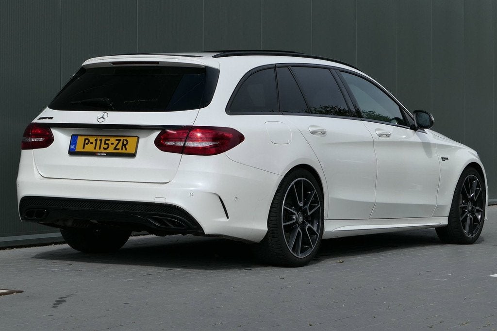 Mercedes-Benz C-klasse Estate 450 AMG C43 4MATIC Pano HUD Tr, Auto's, Mercedes-Benz, 367 pk, Vierwielaandrijving, 93 €/maand, 6 cilinders