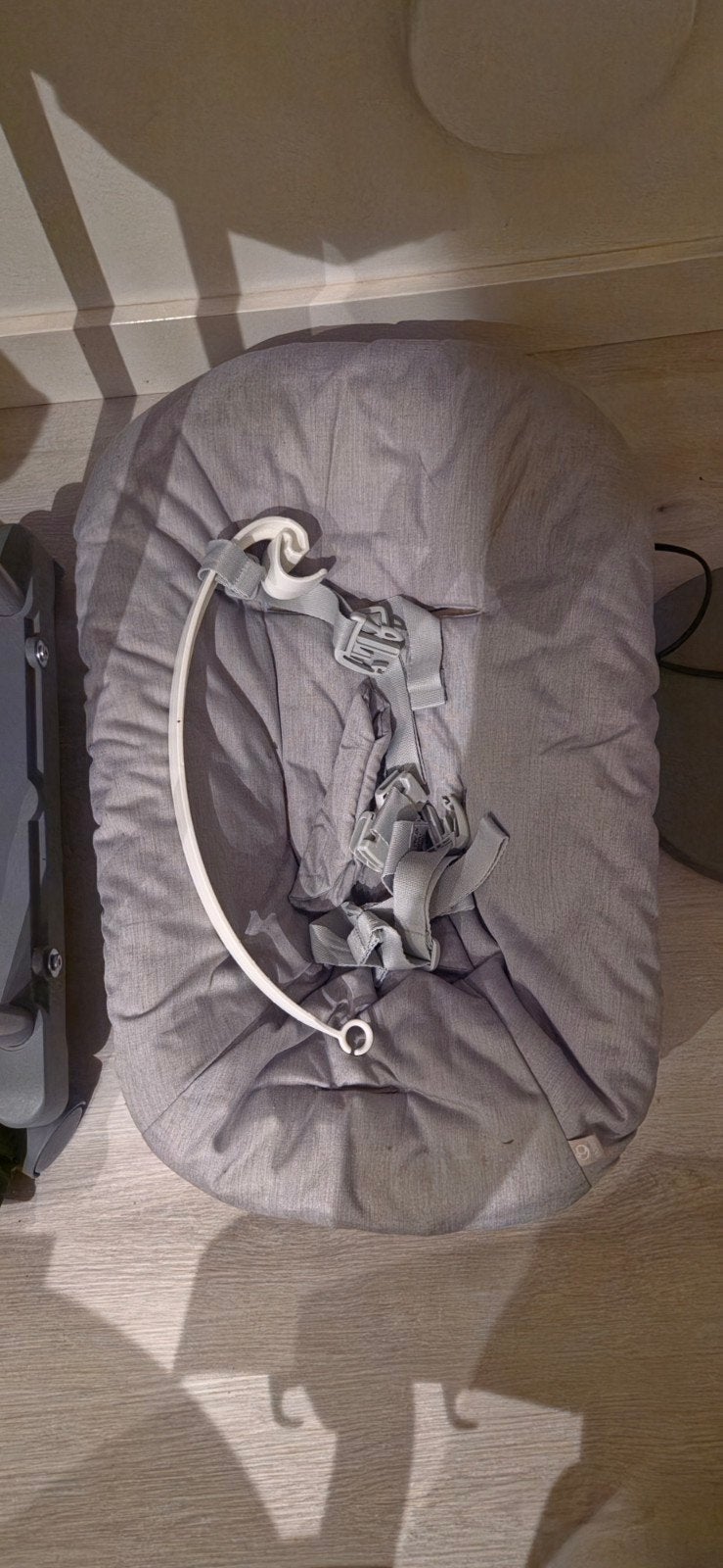 Stokke Tripp Trapp Newborn Set - Grijs, Ophalen, Zo goed als nieuw, Overige typen, Gordel(s)