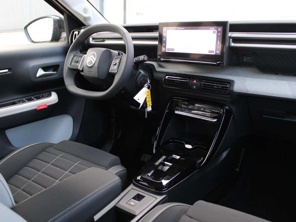 Citroen C3 HYBRID 110 MAX VOORRAAD KORTING, Auto's, Citroën, 600 kg, Euro 6, 1199 cc, Leder en Stof